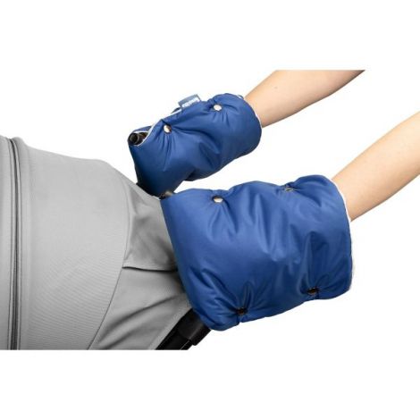 Manusi Minky pentru manerul caruciorului Albastre - imagine 10